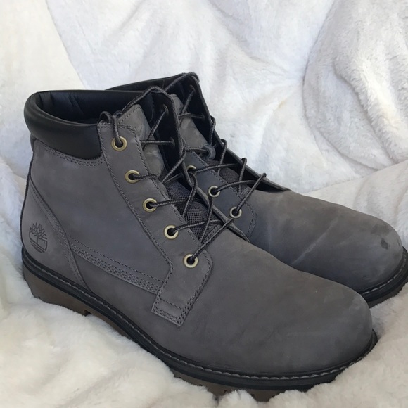 grey suede timberlands
